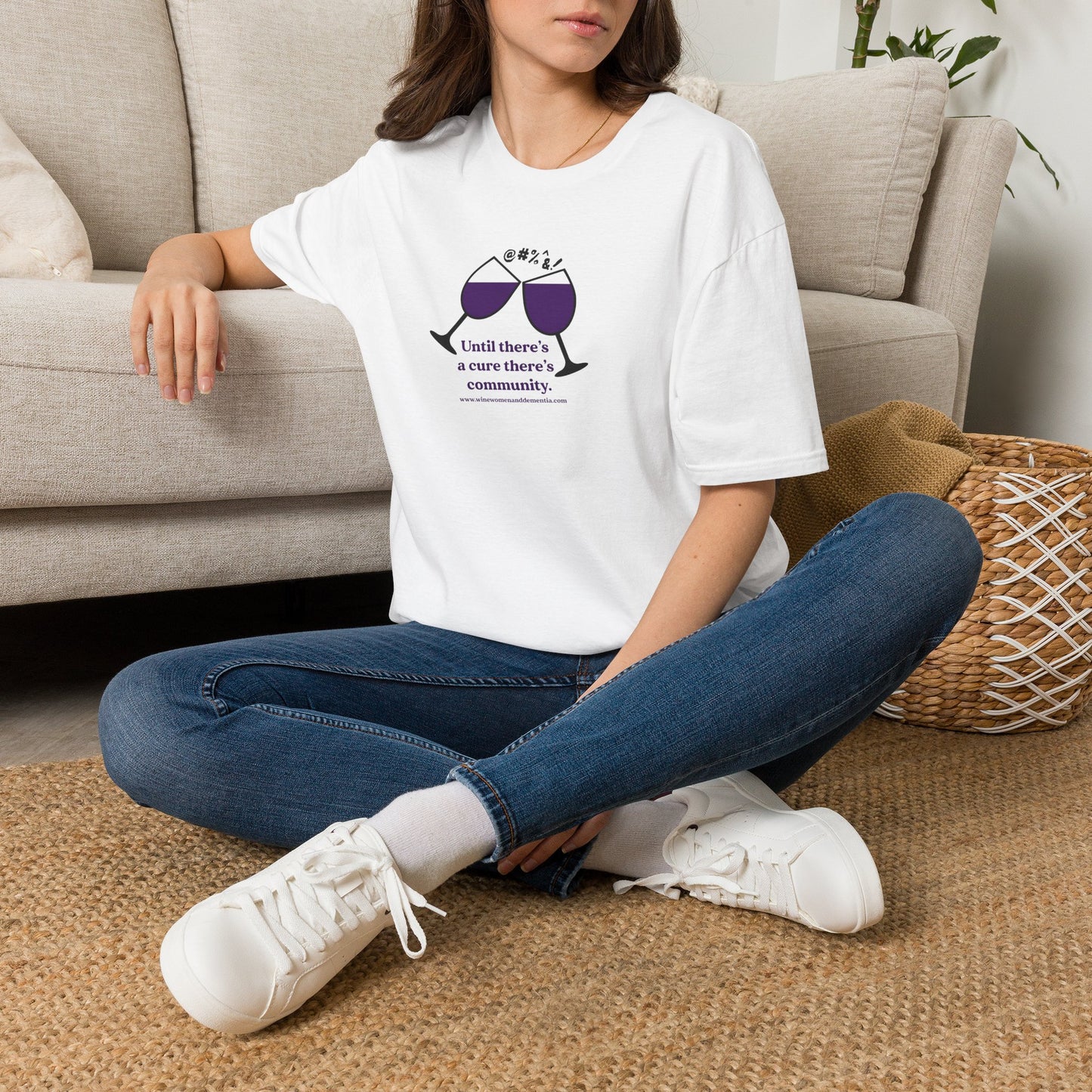 WWD Unisex Tee — "Until there’s a cure there’s community"