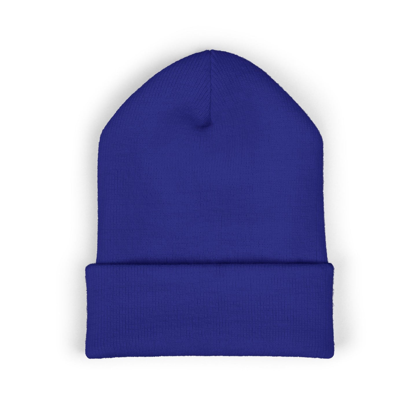 Caregiver Embroidered Beanie — Classic Cuffed w/Gold Stitching