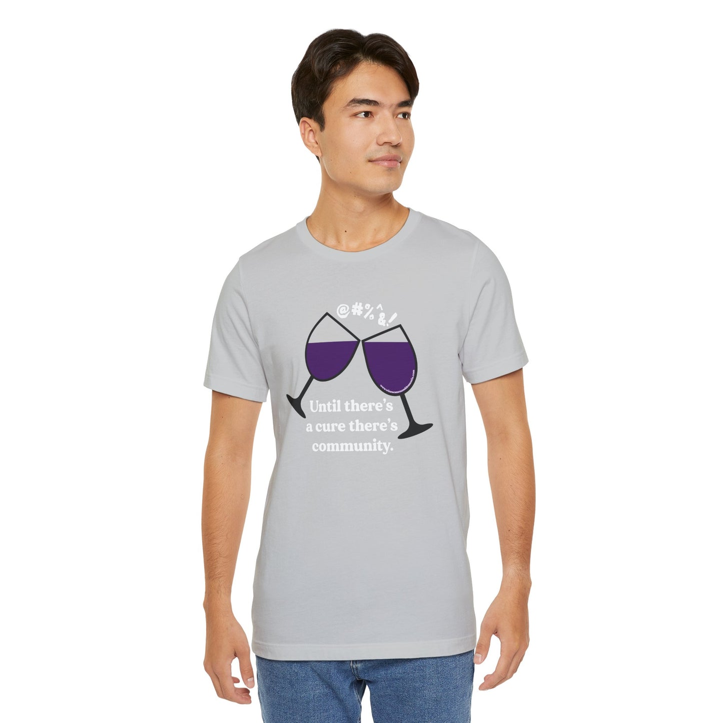 Wine, Women, & Dementia Unisex Tee - White Lettering